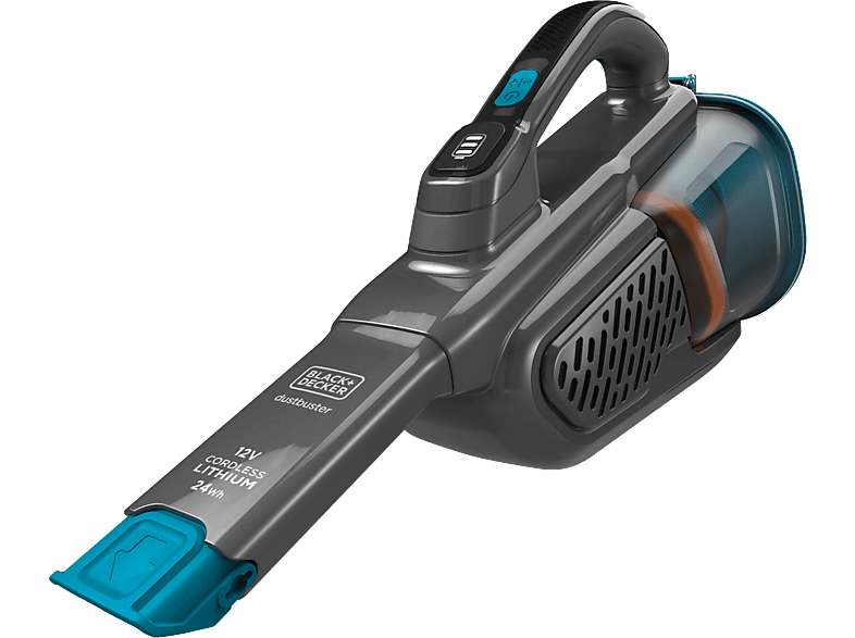 Black+Decker Bhhv320J - Handstaubsauger (Titanium/Blau)