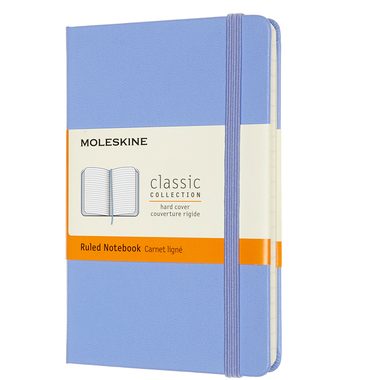 Moleskine Notizbuch Pocket/A6 Liniert, Hortensien Blau