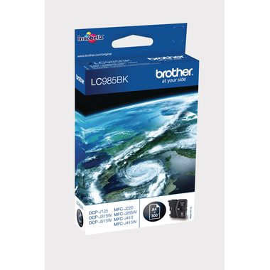 Brother Lc-985Bk black Tintenpatrone