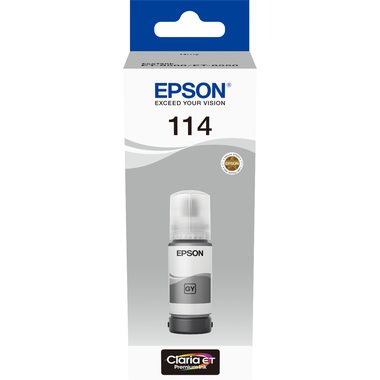 Epson EcoTank 114 - 70 ml - Grau - Original - Nachfülltinte - für EcoTank ET-8500, ET-8550
