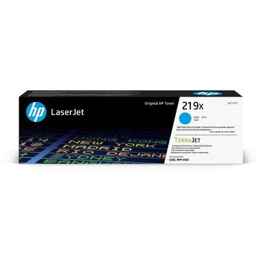 HP 219X - Hohe Ergiebigkeit - Cyan - original - LaserJet - Tonerpatrone (W2191X)