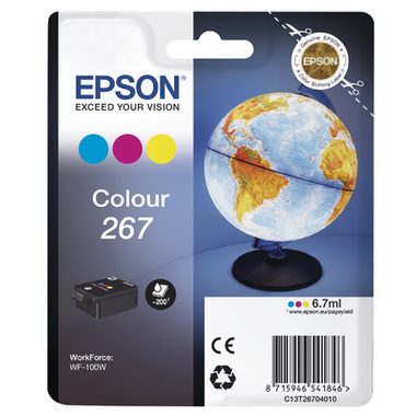 Original Druckkopf color Epson No. 267, T267040