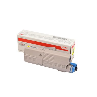 Original Tonerpatrone yellow OKI 46490605