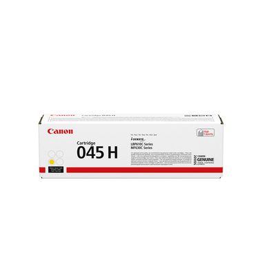 Original Tonerpatrone yellow Canon CRG-045H y, 1243C002