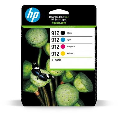 HP Combopack 912 Cmybk Tintenpatrone