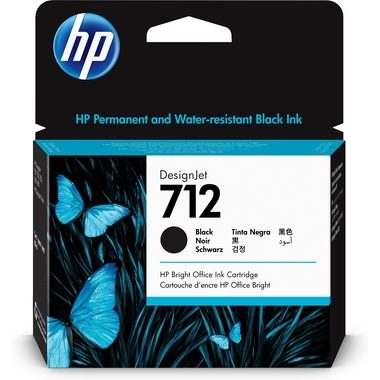 HP 712 Tinte pigmentschwarz