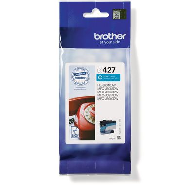 Brother Tintenpatrone, blau, LC-427C, (1'500 Seiten)