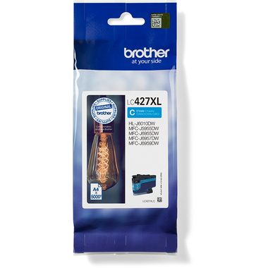 Brother Tintenpatrone, blau, LC-427XLC, (5'000 Seiten)