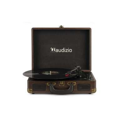Audizio Plattenspieler RP114 Dunkelbraun