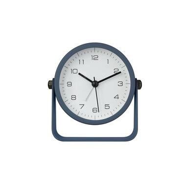 TFA Dostmann 60.1042.06 Quartz Desk clock Blue Alarm times 1 Noiseless movement