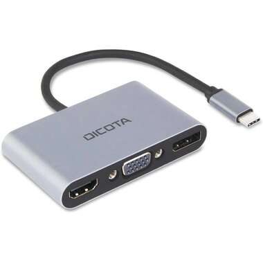 DICOTA 5-in-1 - Dockingstation - USB-C - HDMI, DP