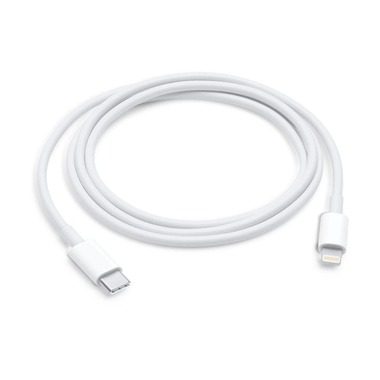 Apple USB C to Lightning Ladekabel 1m iPhone Zubehör Weiss