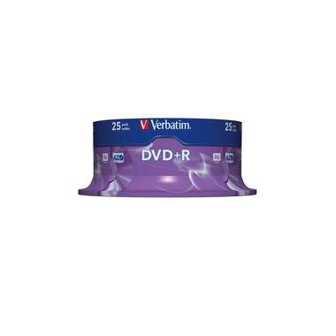 Verbatim 43500 DVD+R Rohling 4.7 GB 25 St. Spindel