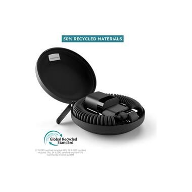 Vonmählen USB-Ladekabel Allroundo GaN All-in-One Schwarz