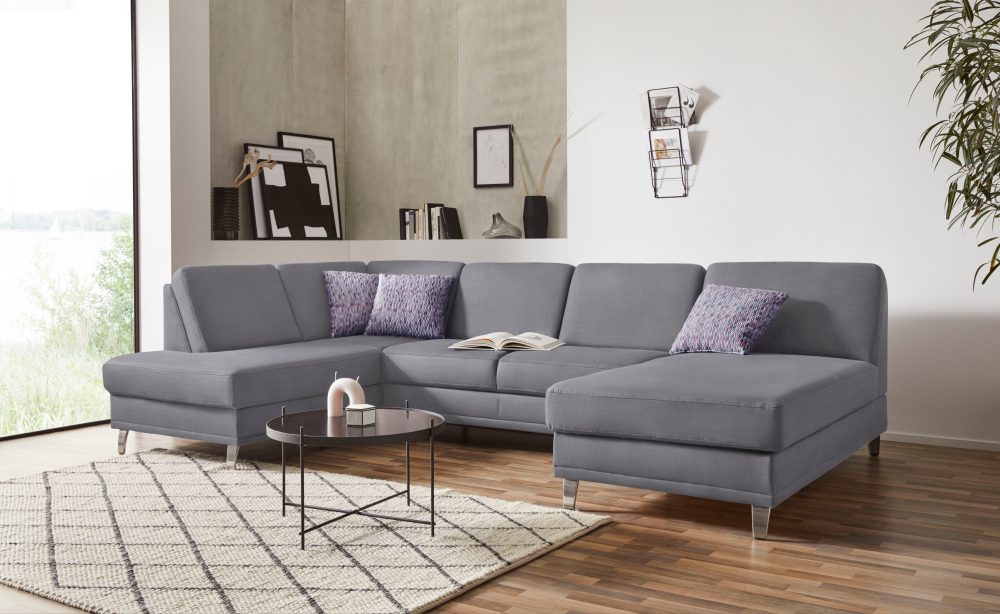 sit&more Wohnlandschaft »Clio V«, wahlweise mit Bettfunktion und Bettkasten, inklusive Federkern