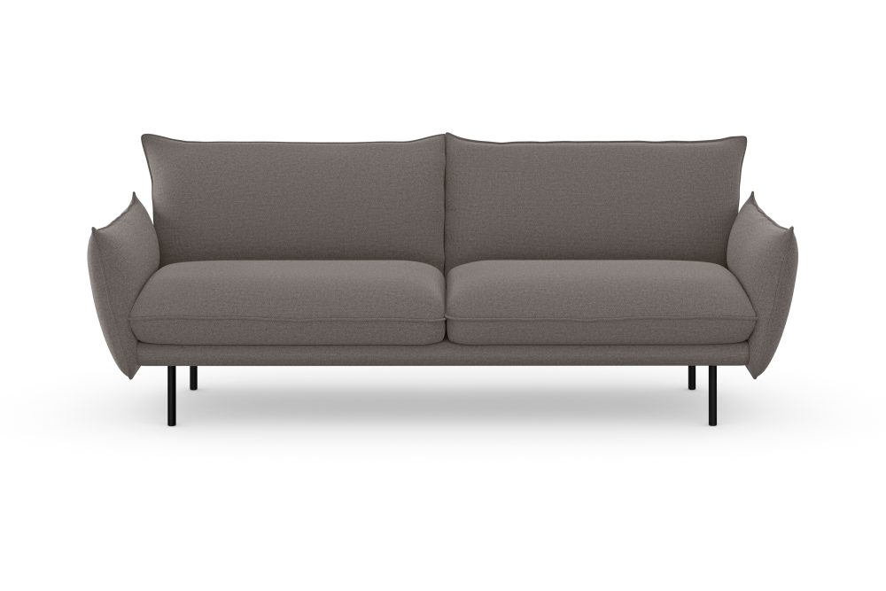andas 3-Sitzer »Stine«, Besonderes Design durch Kissenoptik und Keder, Design by Morten Georgsen