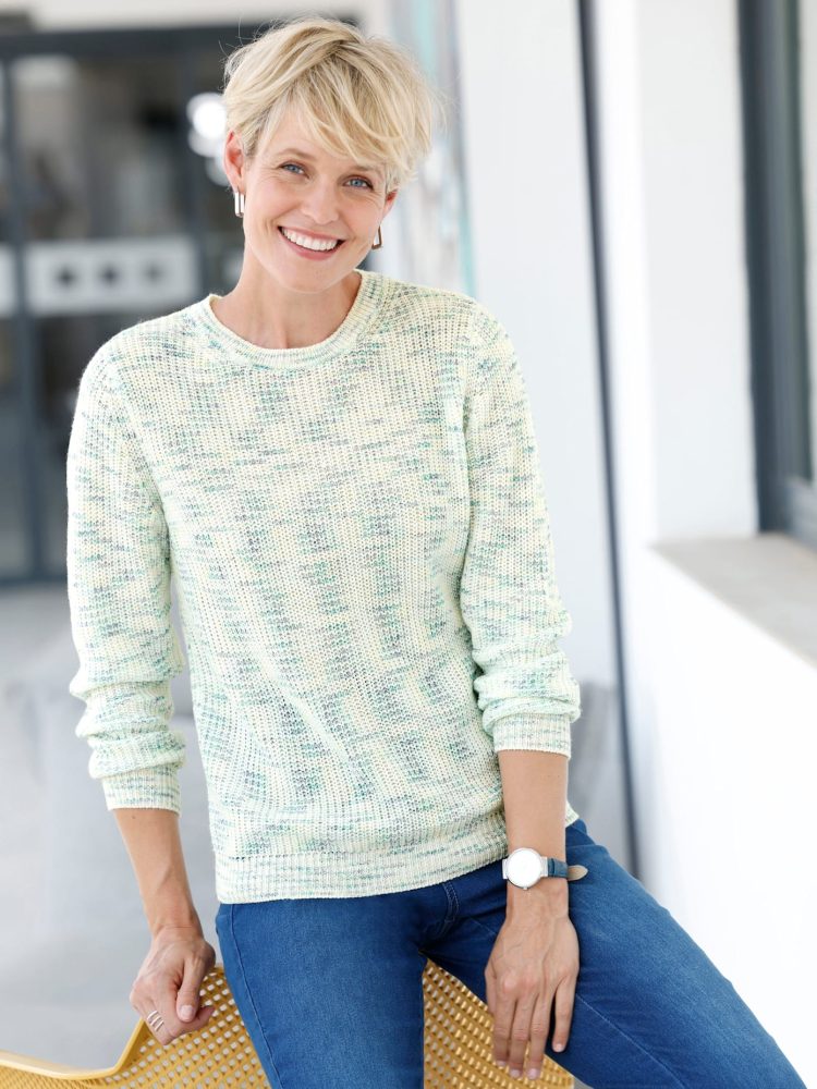 Classic Basics Rundhalspullover 