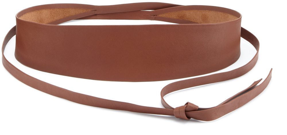 LASCANA Taillengürtel, aus weichem Leder zum Binden