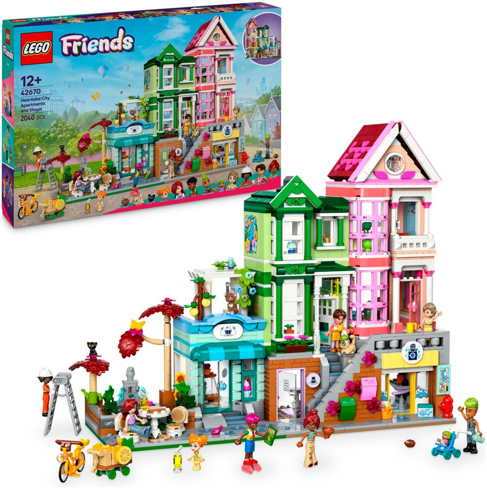 42670 Friends Heartlake City Wohn- und Einkaufsstraße, Konstruktionsspielzeug