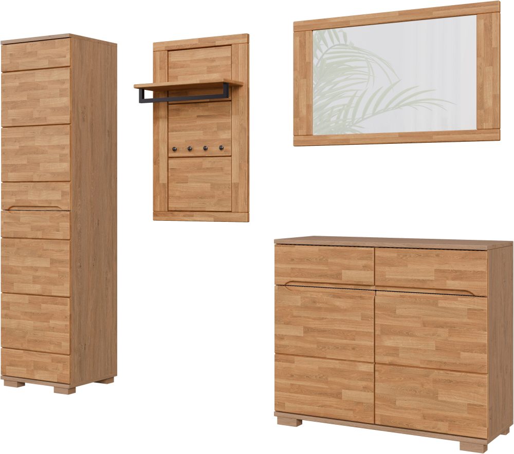 Home affaire Garderoben-Set 4 Stk. tlg.