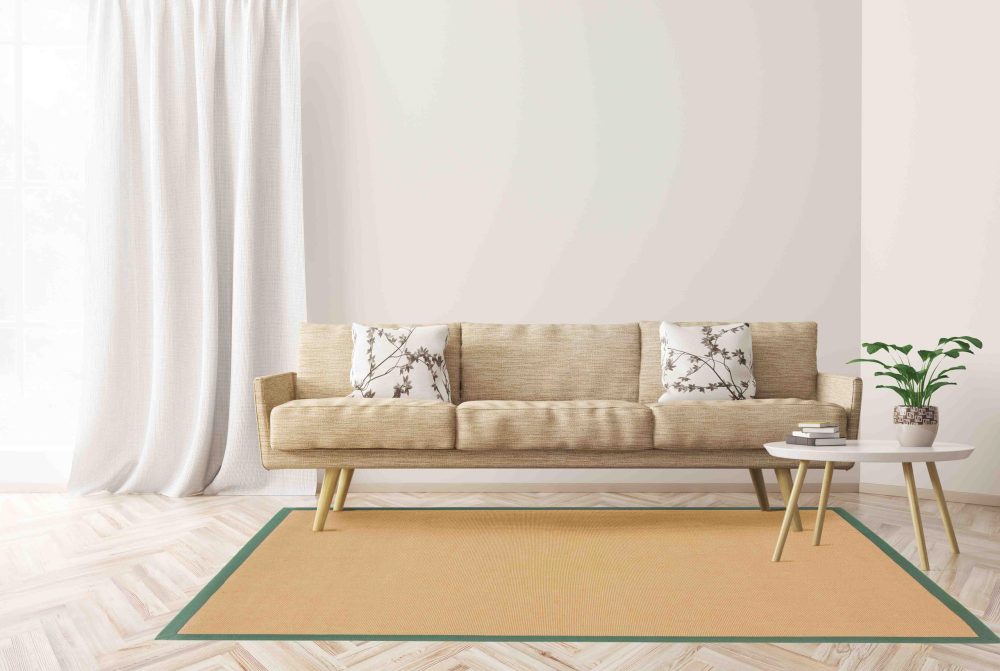 carpetfine Sisalteppich »Sisal«, rechteckig, 5 mm Höhe