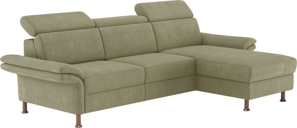 Home affaire Ecksofa »Calypso L-Form« mit motorischen Funktionen im Sofa und Recamiere