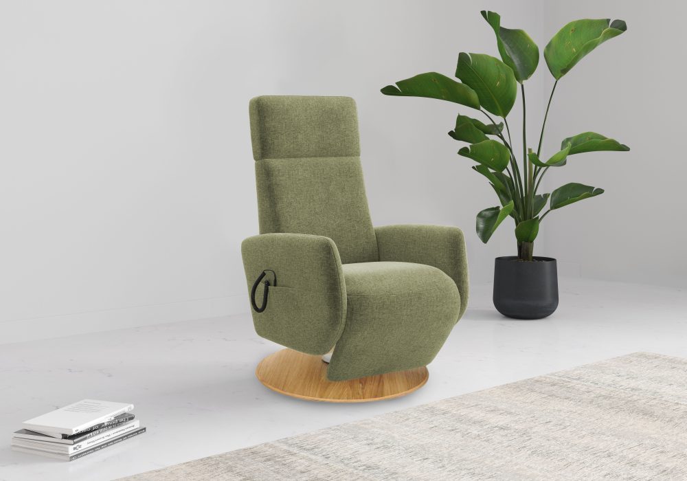 Home affaire TV-Sessel »Rochelle, inkl. Kopfteilverstellung & 360° Drehfunktion« 1 Stk. tlg. TV-Sessel mit Drehfunktion 360 Grad