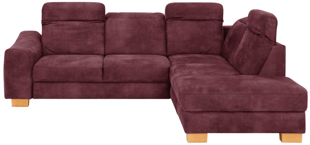 Home affaire Ecksofa »Dundee«, wahlweise mit Kopfteilverstellung und zusätzlich mit Bettfunktion und Bettkasten