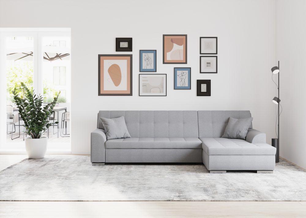DOMO collection Ecksofa »Treviso«, wahlweise mit Bettfunktion