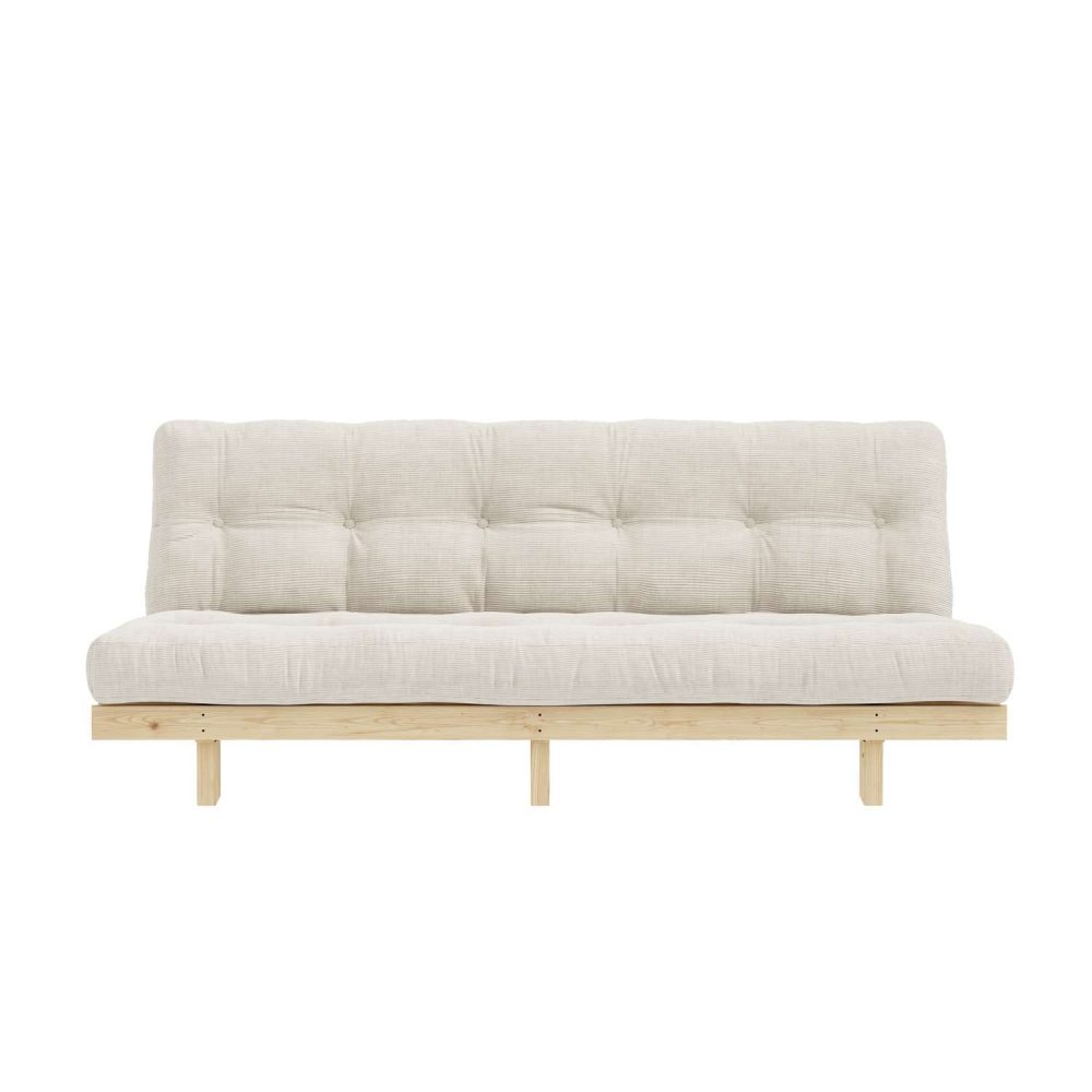 Karup Design Schlafsofa »Lean 200 Schlafsofa, Gästebett, Sofa mit Futonmatratze«, (2 St.), Inkl. Futonmatratze, Liegefläche 130x200 cm, FSC® zertifizierte Kiefer