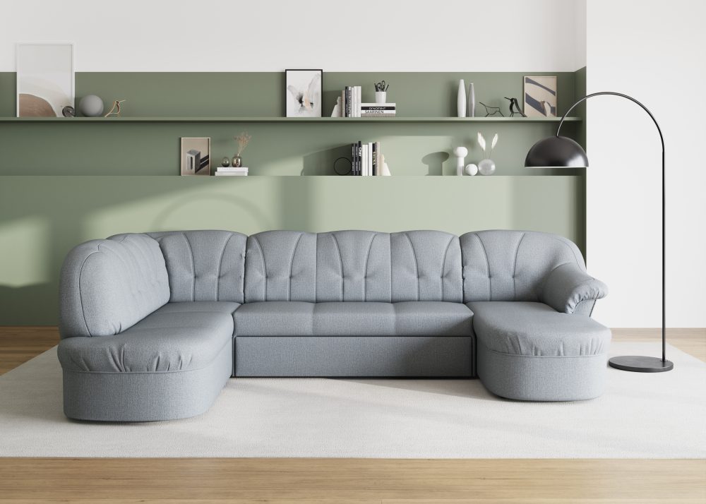 DOMO collection Wohnlandschaft »Pegnitz«, wahlweise mit Bettfunktion