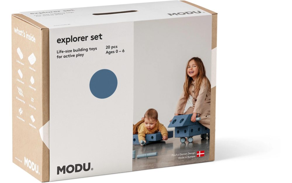 MODU Explorer Set, deep blue/sky blue