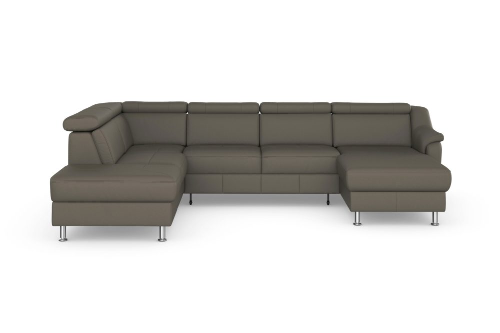 sit&more Wohnlandschaft »Freetown«, inklusive Kopfteilverstellung und komfortablem Federkern, wahlweise mit Bettfunktion und Stauraum