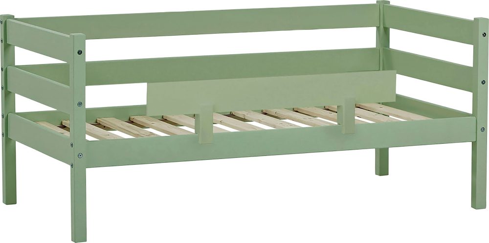 Hoppekids Einzelbett »ECO Comfort«, (Set), mit Rollrost in 8 Farben, wahlweise mit Matratze und Absturzsicherung