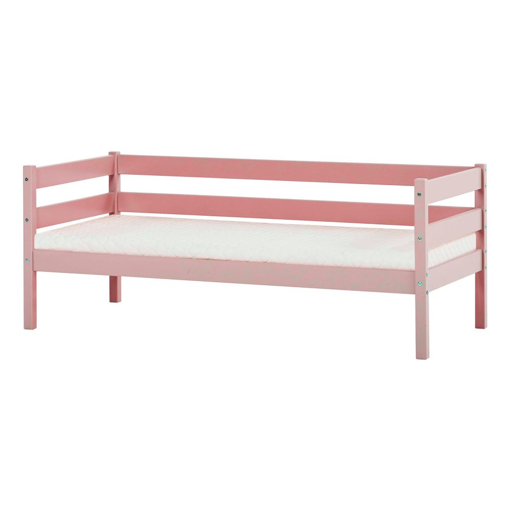 Hoppekids Einzelbett »ECO Comfort«, (Set), mit Rollrost in 8 Farben, wahlweise mit Matratze und Absturzsicherung