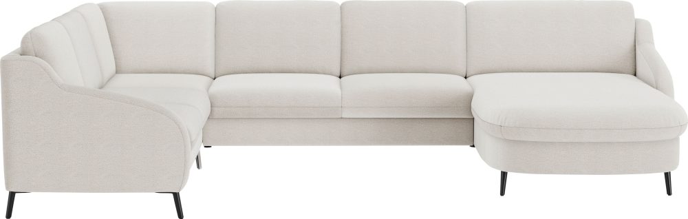 sit&more Wohnlandschaft »Soul U-Form«, wahlweise mit Bettfunktion und Bettkasten oder Schubkasten