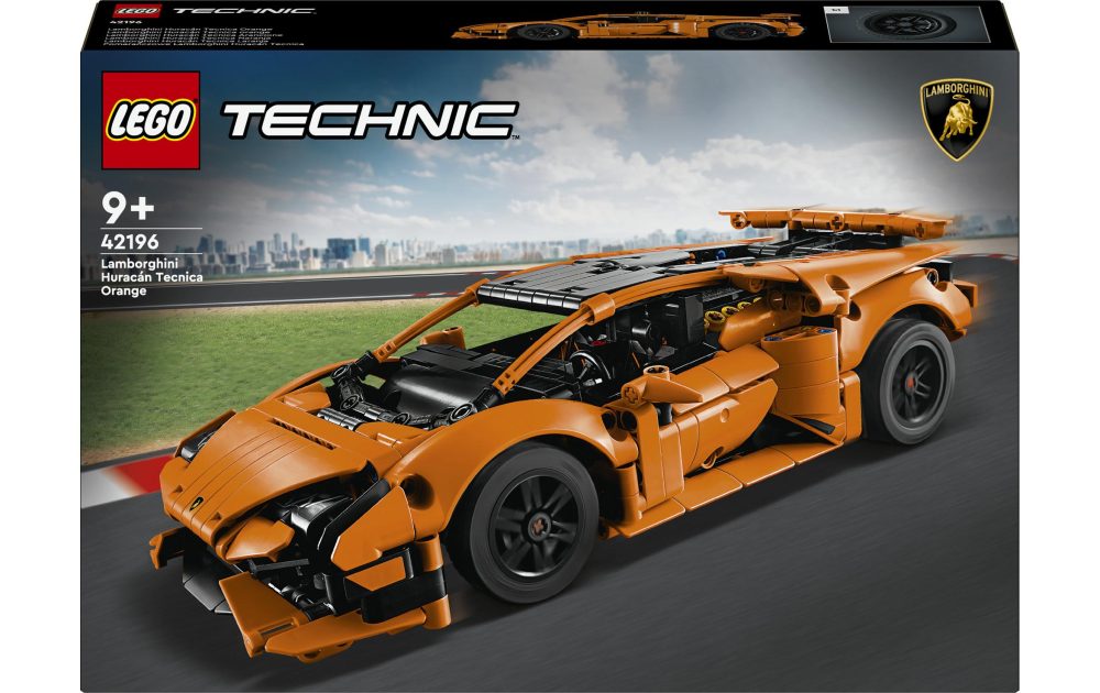 LEGO® - 42196 Lamborghini Huracán Tecnica Orange, Multicolor