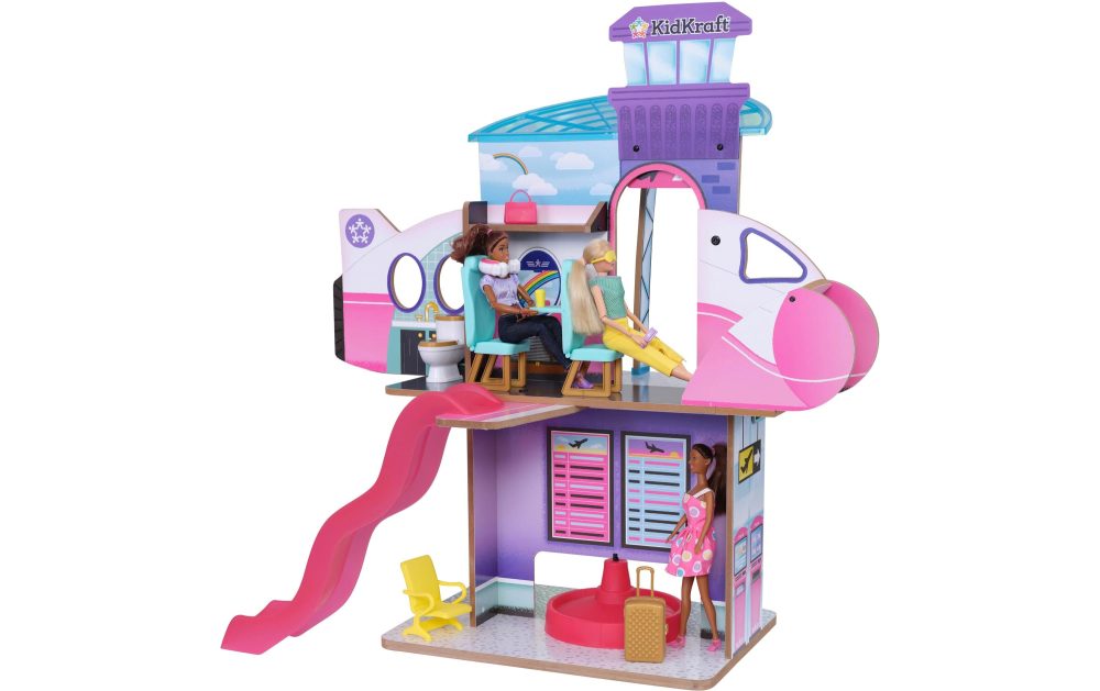 KidKraft® Puppenhaus »2-in-1 Flughafen und Jet«