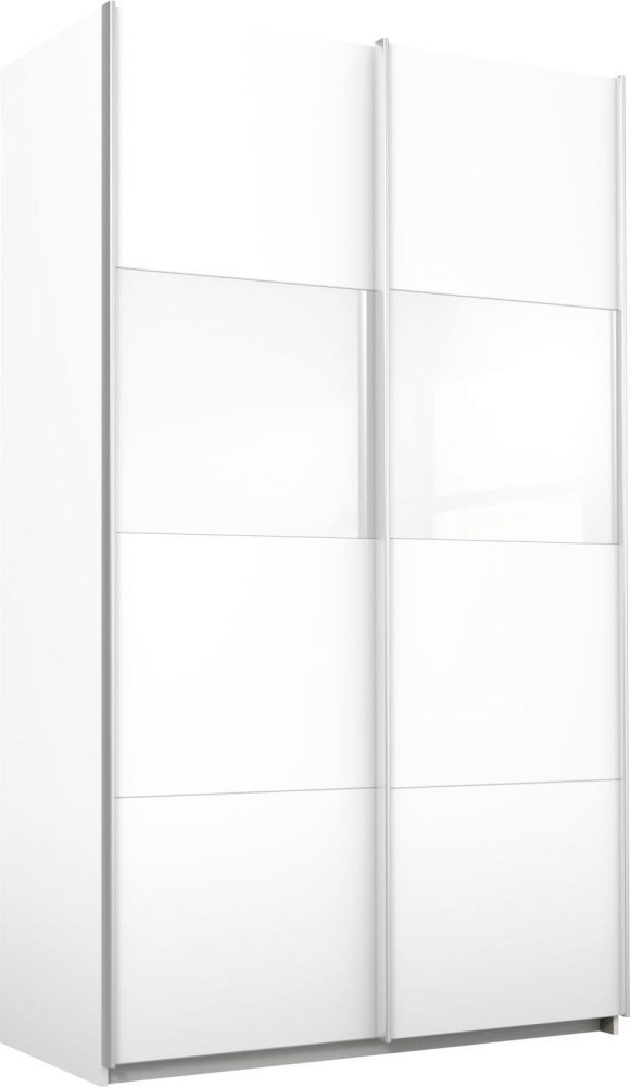rauch ORANGE Schwebetürenschrank »Quadra«, mit Glaselementen