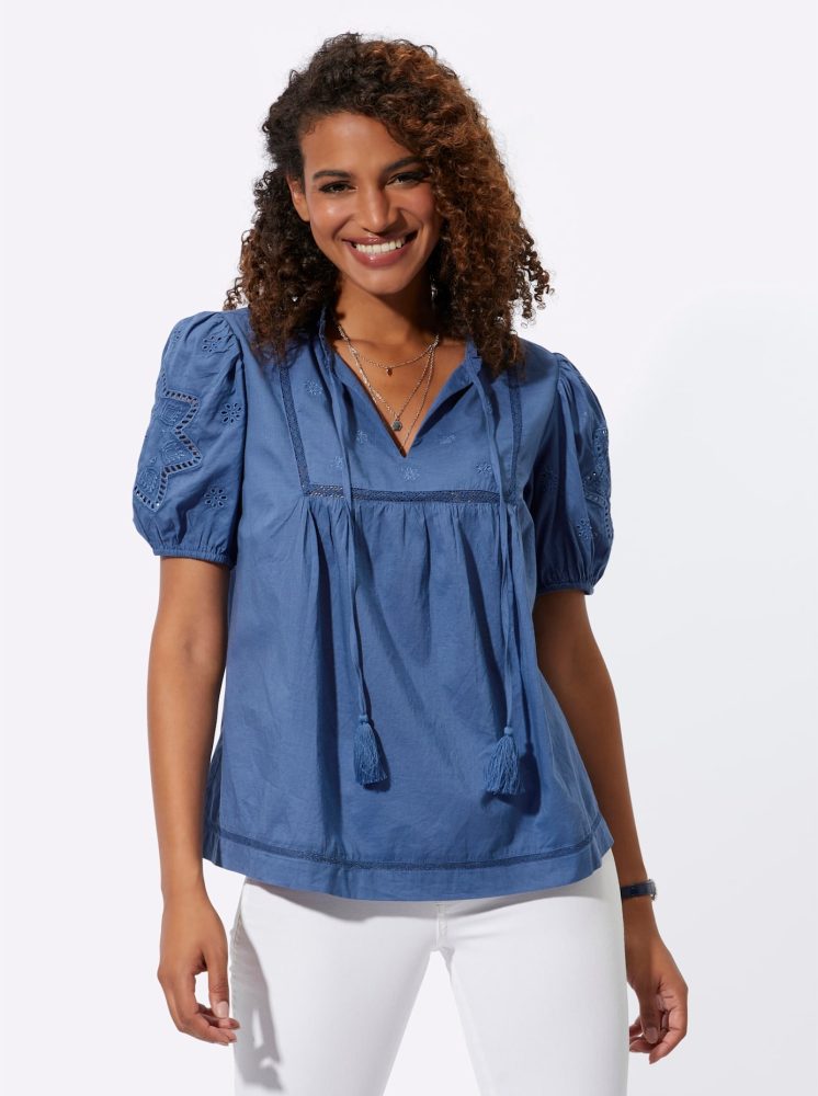 Inspirationen Longbluse