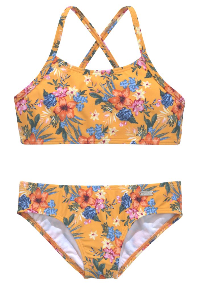 Bench. Bustier-Bikini, mit trendigem Druck