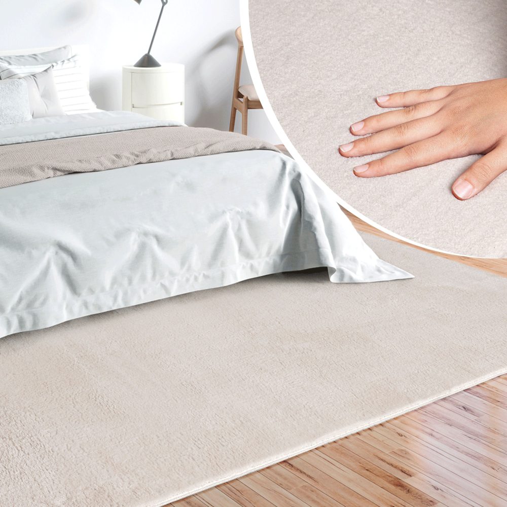 merinos Teppich »Loft 37«, rechteckig, 19 mm Höhe, Wohnzimmer, Kunstfellteppich, SchlafzimmerWohnzimmer, Kunstfellteppich, Schlafzimmer