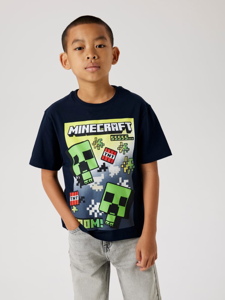 Name It T-Shirt »NKMMUS MINECRAFT NREG SS TOP NOOS BFU«