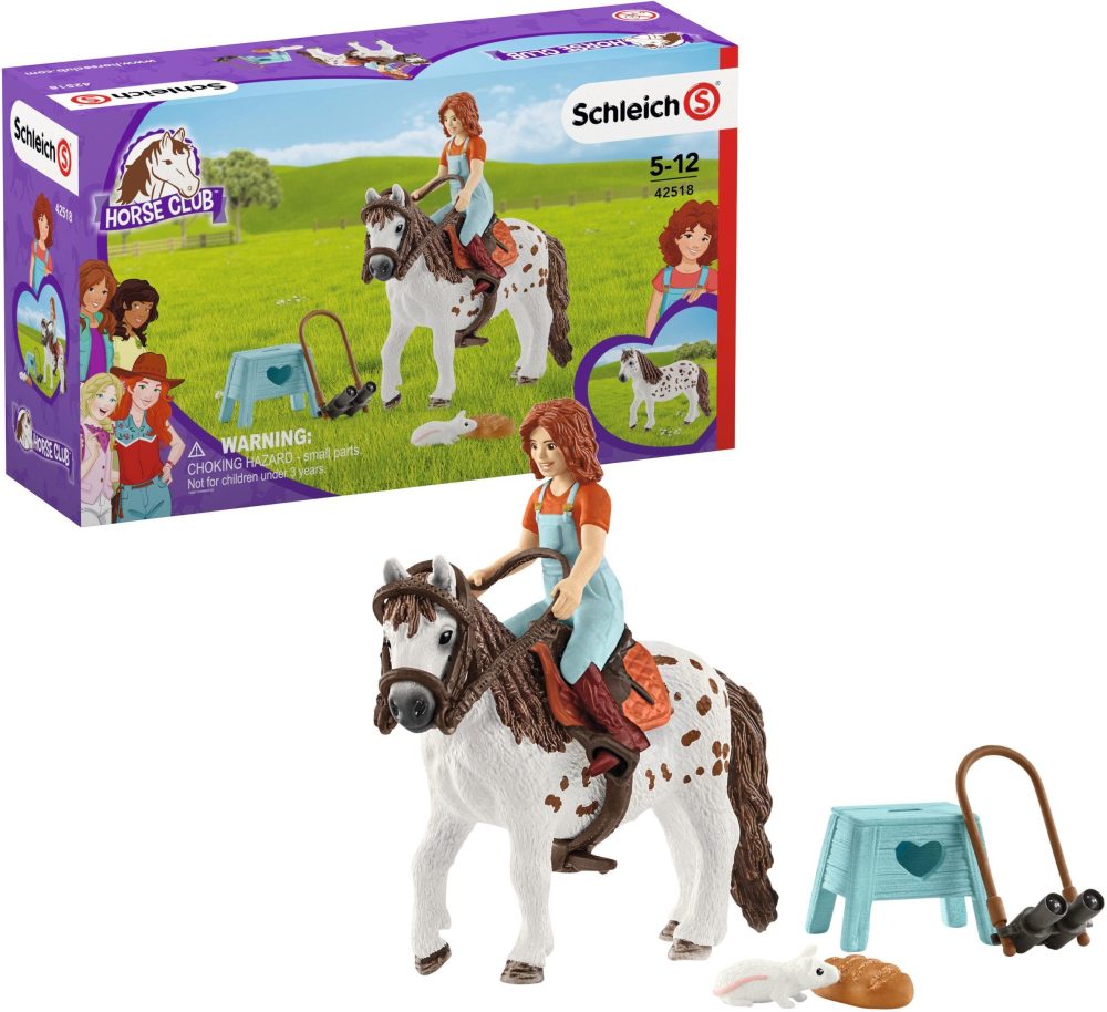Schleich® Spielfigur »Horse Club Mia & Spotty (42518)«