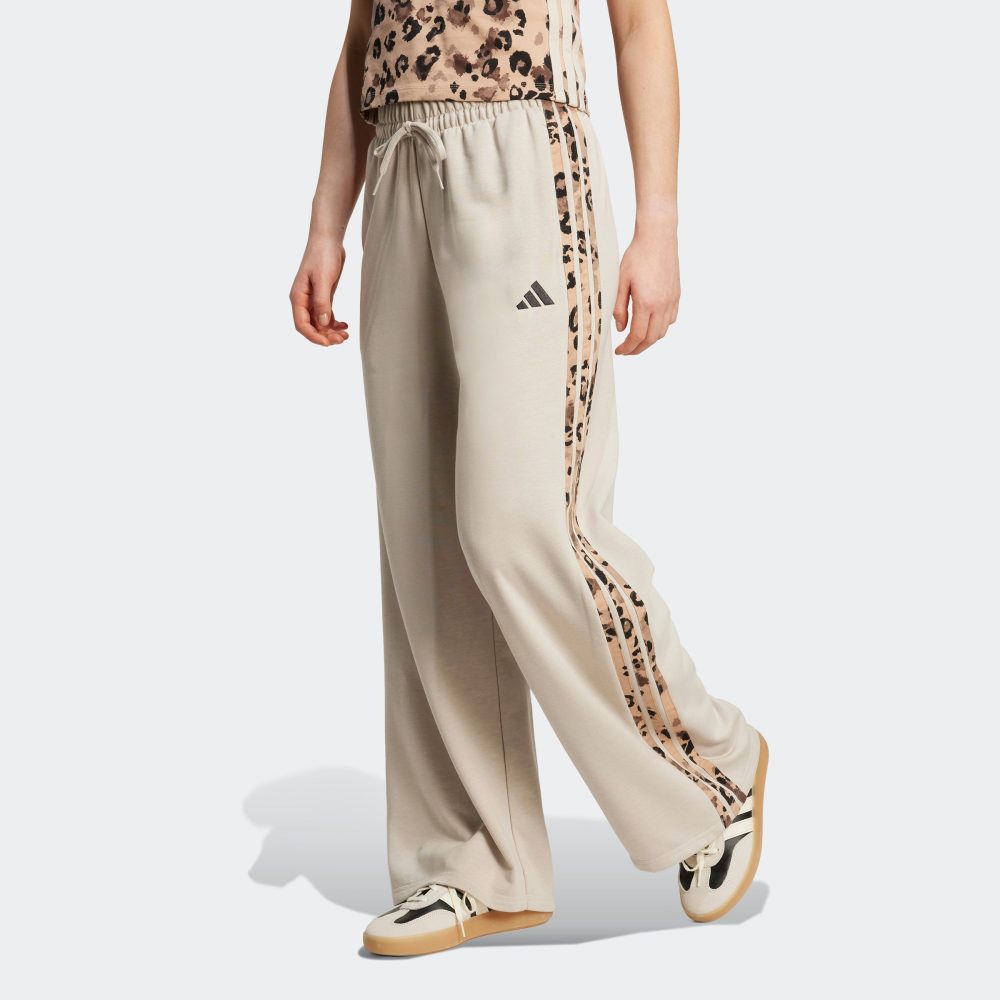 ADIDAS Damen Jogginghose weites Bein beige | M