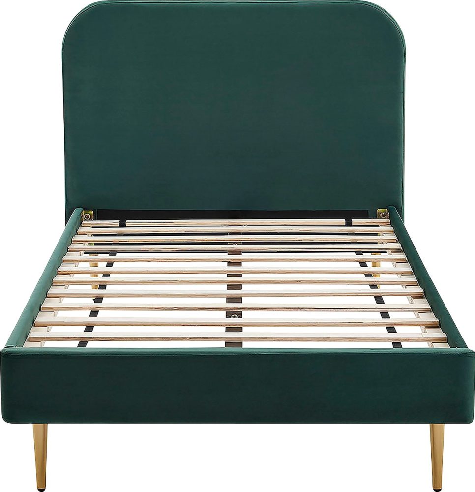 SalesFever Polsterbett, Beine Chrom goldfarben