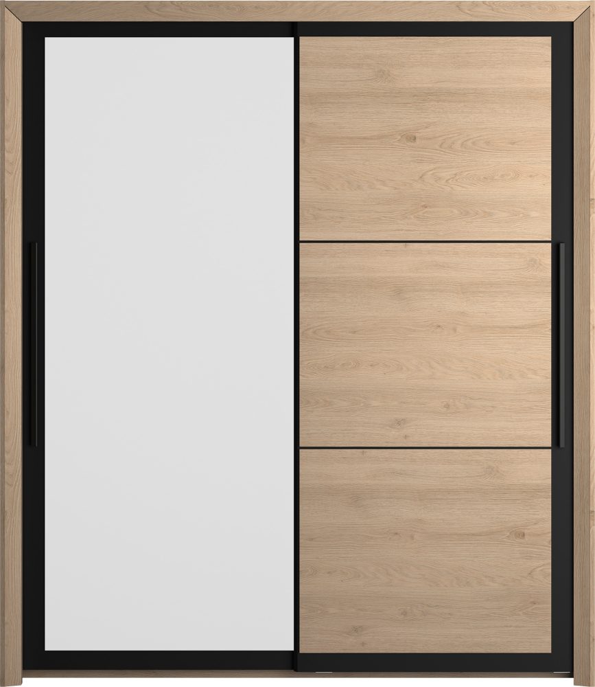 Gami Kinderkleiderschrank »Kleiderschrank 2 Türen«, In 2 Farben erhältlich