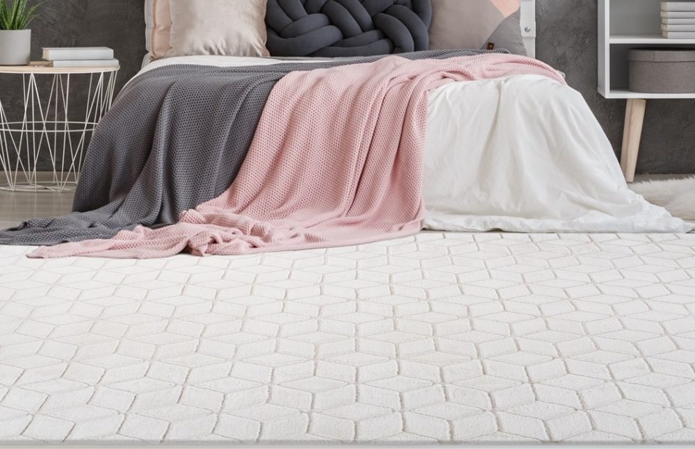 calo-deluxe Teppich »Jardan-1000«, rechteckig, 20 mm Höhe, besonders weich durch Microfaser, Wohnzimmer
