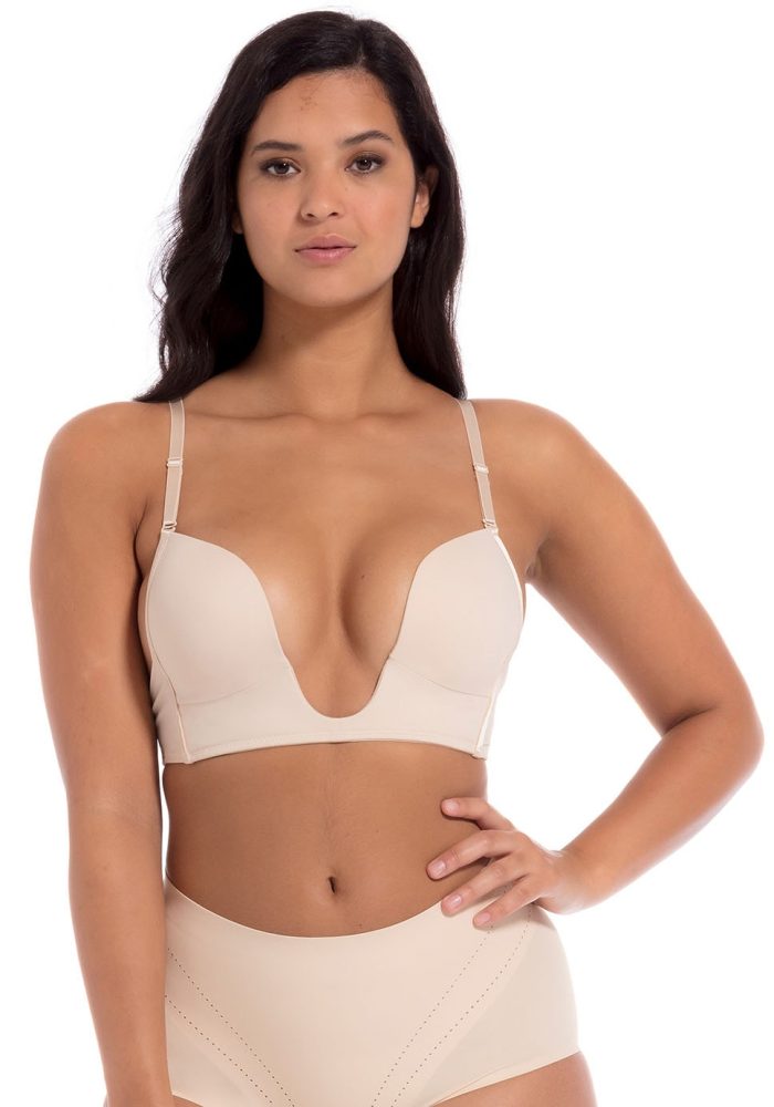 MAGIC Bodyfashion Bügelloser BH »V-Bra«, extrem tief fallender Ausschnitt und extra tiefer Rücken
