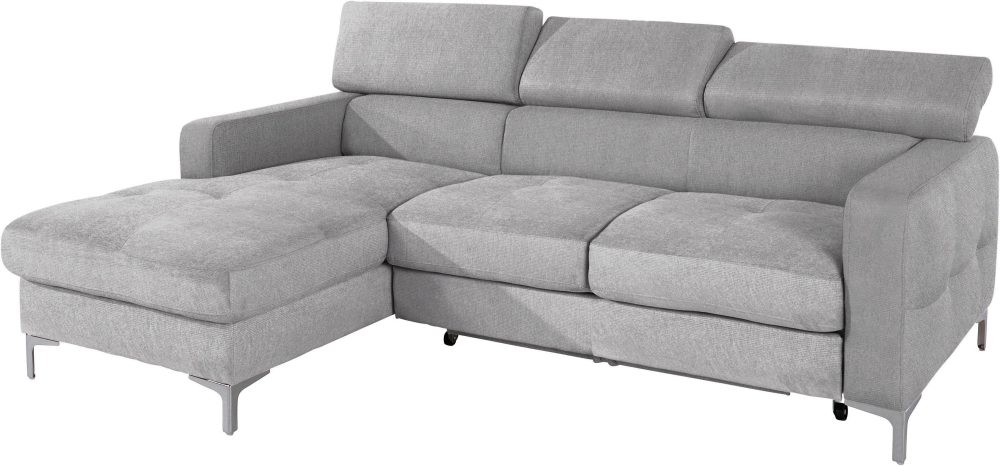 COTTA Ecksofa, inklusive Kopfteilverstellung, wahlweise mit Bettfunktion